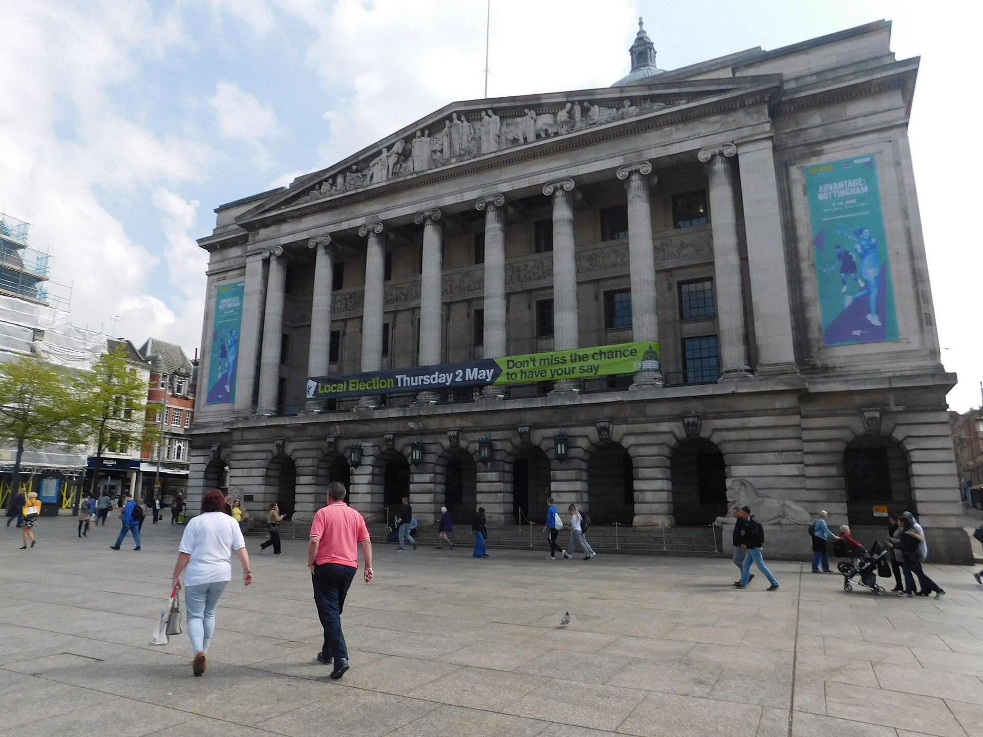 Nottingham Council House and Old Market Square